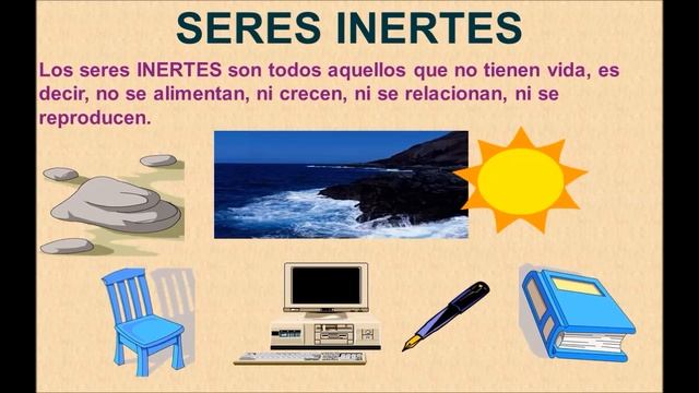 Seres Vivos Y Seres Inertes