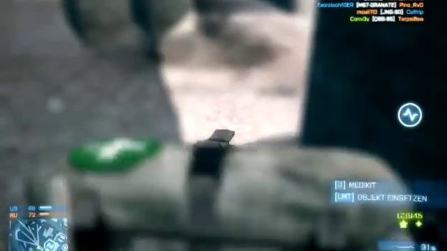 Battlefield 3 - ATI Radeon HD 5650M + Intel Core i3 350M смотреть онлайн