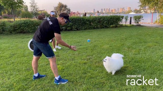 Набор для игры в мультибадминтон Street Hit Racket смотреть онлайн