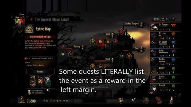 Rogue Tips: How To Trigger Town Events - Darkest Dungeon смотреть онлайн