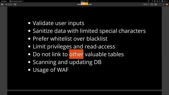 Introduction to SQL Injection | Monish Kumar | OWASP Erode | OWASP SASTRA University смотреть онлайн