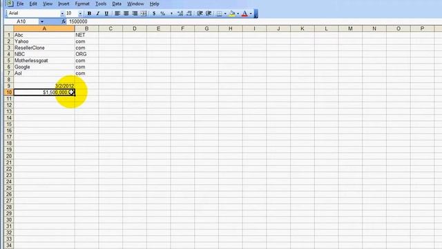 Microsoft Excel Tutorial - Working With Dates, Numbers And Dollar Amounts смотреть онлайн
