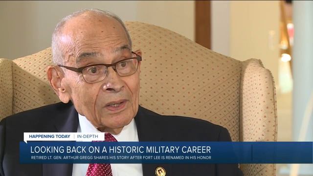 Fort Gregg-Adams: Retired Lt. Gen. Arthur Gregg reflects on historic military career смотреть онлайн