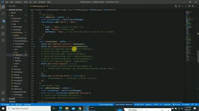 How to make webpage Html builder like wix Tutorial -4 | Grapes js | Html builder смотреть онлайн