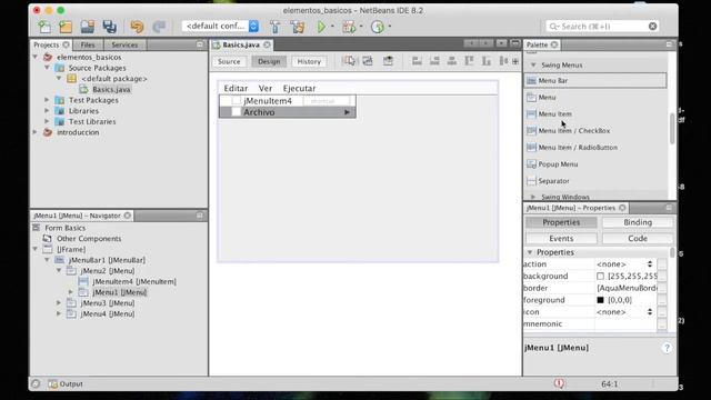 Java Swing desde cero (Interfaces Gráficas) [Parte 21] [MenuBar, Menu, MenuItem] смотреть онлайн