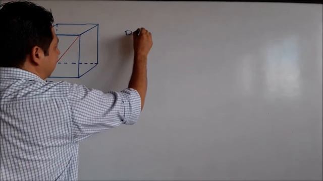 Hexaedro (cubo) | Calcular Diagonal. смотреть онлайн