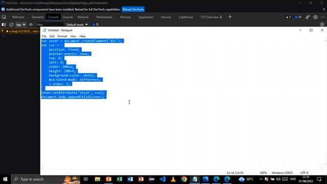 MICROSOFT EDGE PDF READER DARK MODE