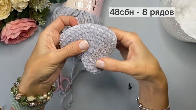 КАК СВЯЗАТЬ ЗАЙЧИКА КРЮЧКОМ: Урок 3. смотреть онлайн