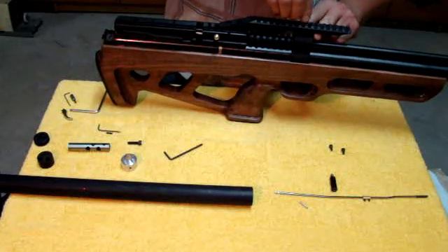 Hatsan 44-10 In  Bull-pup. Сборка.  Nivini@bk.ru