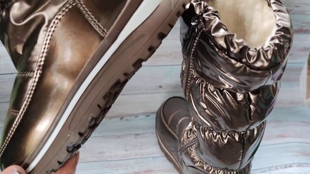 Детские подростковые дутики зимние сапоги для девочки Alaska 32р-37р 4318