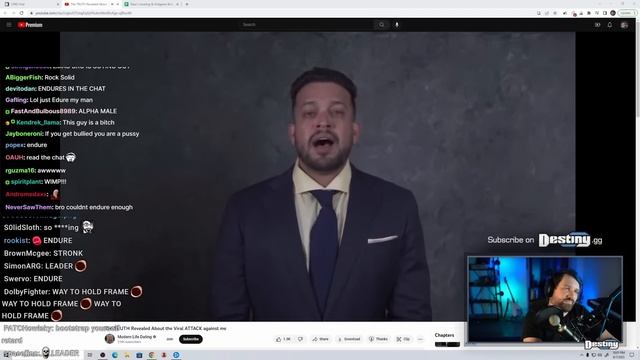 "I Know Where You Live" Destiny Reacts To MLD's Threats смотреть онлайн