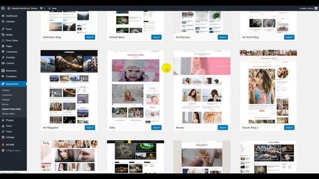 Soledad Wordpress - Installation & Import a Demo смотреть онлайн