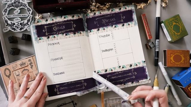 2024 New Bullet Journal: Vintage Fairytale Storybook Theme | Plan With Me смотреть онлайн