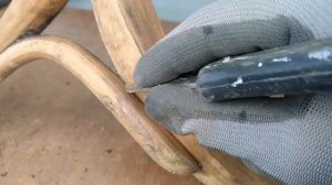 ВЕНСКИЙ  стул номер 14 братьев Тонет. Учусь реставрировать.#антиквариат #старина #реставрация