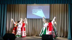 Танцевальная группа «Каблучок» с танцем «Ой, рябина кудрявая» (Булашовский СДК)