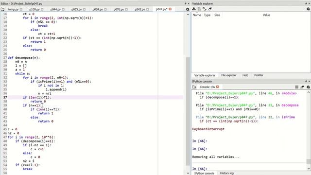 【Project Euler】Problem 47 смотреть онлайн