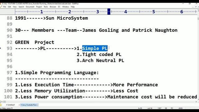 Java||class -3||Introduction Part-3 to JAVA||Java Tutorial for Beginners - in Telugu and English смотреть онлайн
