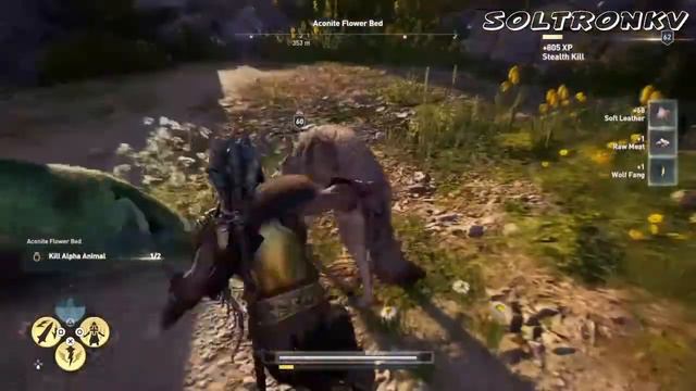 Assassin's Creed Odyssey : Aconite Flower Bed Alpha Animal смотреть онлайн