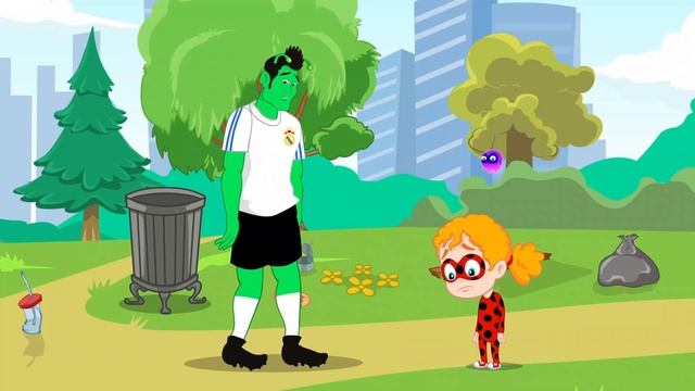 Groovy el Marciano y Phoebe se disfrazan en Halloween - Dibujos infantiles смотреть онлайн