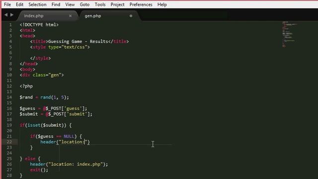 PHP Tutorial: Making A Guessing Game [2/2] смотреть онлайн