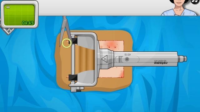 Pазвлекательныe игры - хирургия кожа -образовательные игры для детей смотреть онлайн