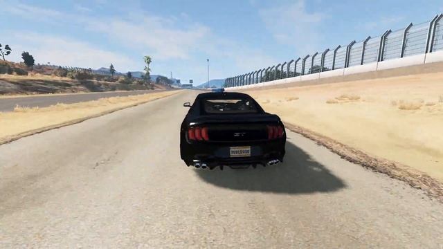 GT-R vs Mustang in BeamNG B смотреть онлайн