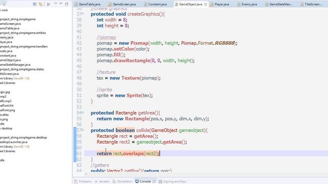 LibGdx Basics - Episode 11: Collision Detection смотреть онлайн