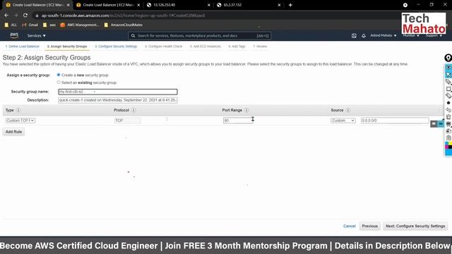 AWS Cloud in Hindi | AWS Load Balancer Tutorial | Step by Step Setup Classic Load Balancer in AWS смотреть онлайн