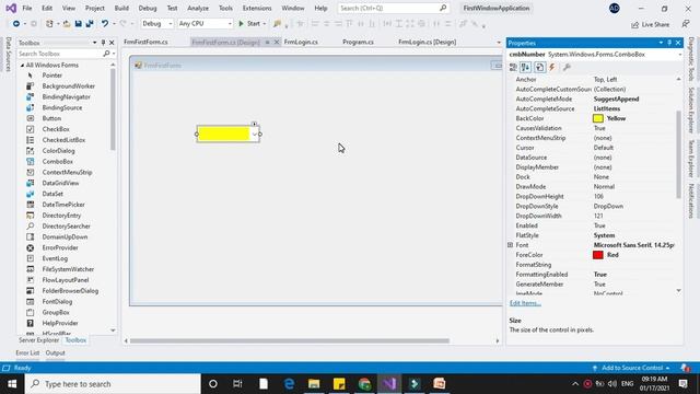ComboBox Control In Windows Application with C# смотреть онлайн