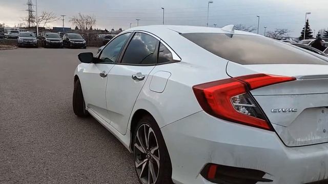 2020 Honda Civic Touring White | US9118 смотреть онлайн