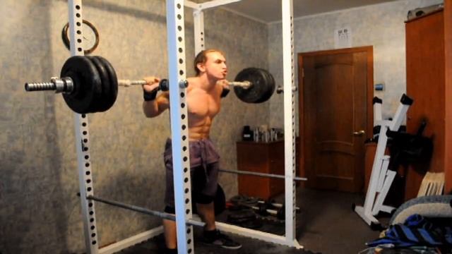Присед ATG 180кг x 5 | #Пауэрлифтинг - artempowerlift смотреть онлайн