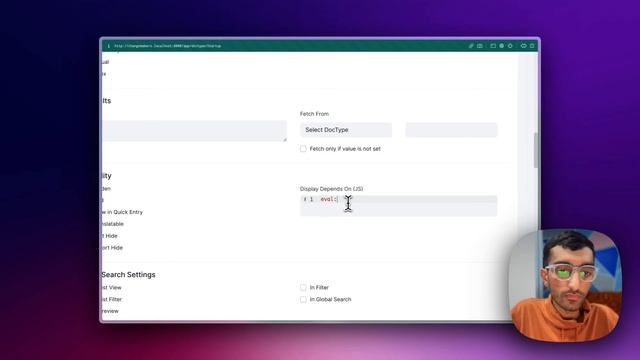 Display Depends On: All About DocType Form in Frappe Framework