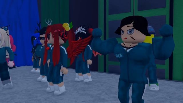 SQUID GAME How to survive on Glass bridge Roblox Animation смотреть онлайн