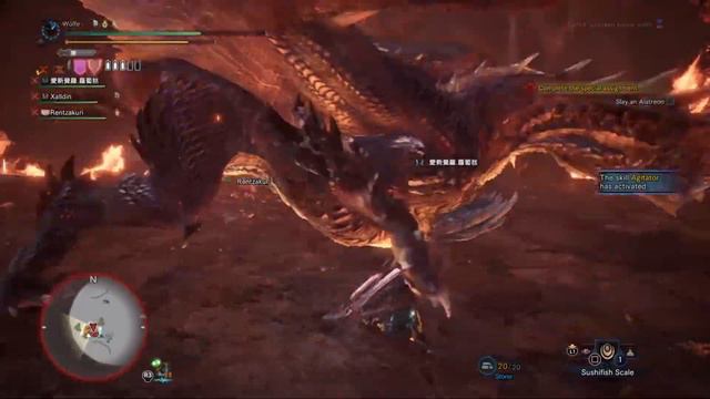Alatreon VS Deep Schnegel II (Monster Hunter World - Iceborne) смотреть онлайн