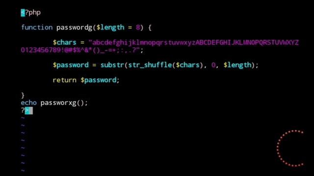 password generator| PHP Basic part2| PHP TOTURIAL смотреть онлайн