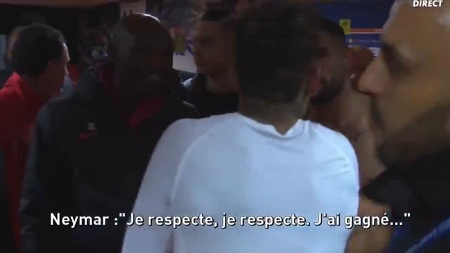 Quand Neymar JR S’embrouille Avec Andy Delort Après Le Match ! смотреть онлайн