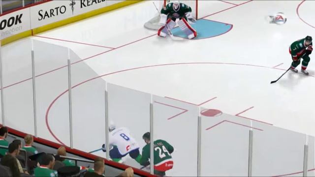 KHLmod на PS3 NHL Legacy. Ak Bars-Salavat Yulaev (БЕЗ СОСТАВОВ!!!). Тест модификации. смотреть онлайн
