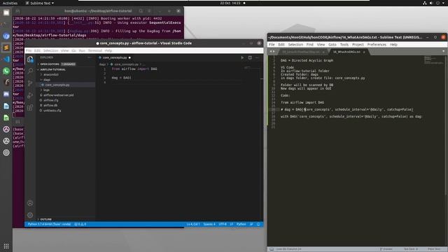 2020-10-22 Airflow What Are DAGs смотреть онлайн