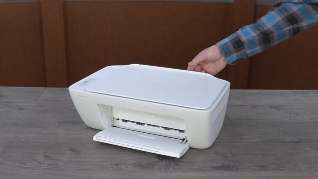 Распаковка и настройка принтера серии HP DeskJet 2300 | HP DeskJet | HP смотреть онлайн