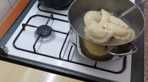 Как варить вареники с картошкой чтобы они не развалились. Часть 4