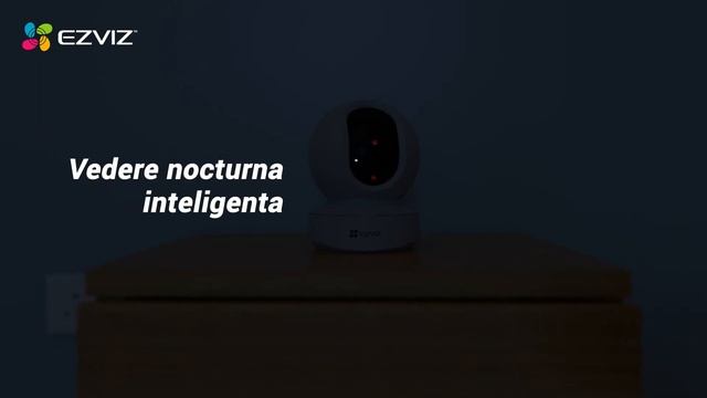 Camera de supraveghere Ip Ezviz TY1, 360 Grade, 1080p, Alb смотреть онлайн
