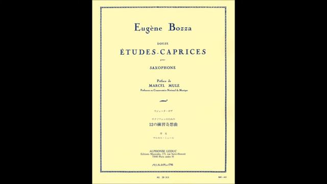 Caprice Etude No. 12 - "Theme and Variations" by Eugene Bozza смотреть онлайн