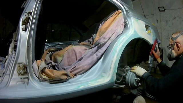 Переделка арки после рукожопов; Левая задняя сторона | Хендай акцент. смотреть онлайн