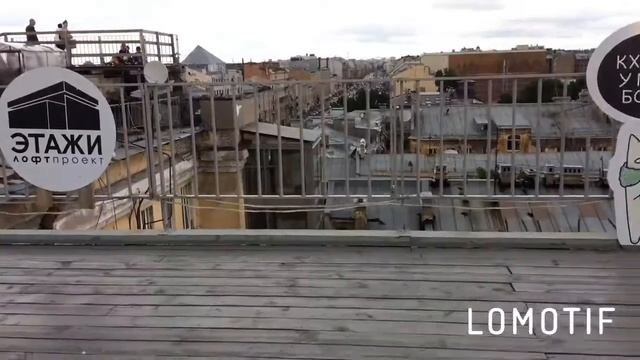 Вид с питерских крыш/ Лофт проект ЭТАЖИ "Крыша"/Санкт-Петербург смотреть онлайн