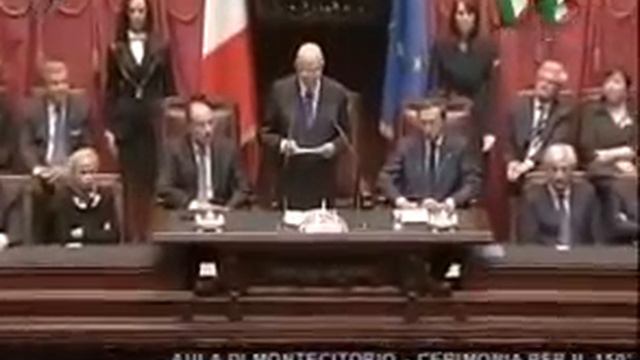 Giorgio Napolitano intervento alla Camera - 150 anni dell'Unità d'Italia - 17.03.2011 смотреть онлайн