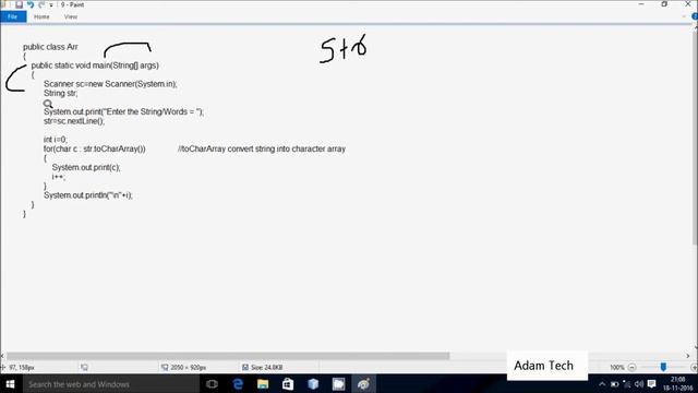 Java Program To Count Length Of String Without Using Inbuilt Function смотреть онлайн