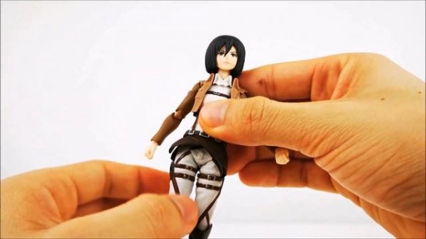 INBOXING Mikasa Ackerman Attack on Titan Figma 203