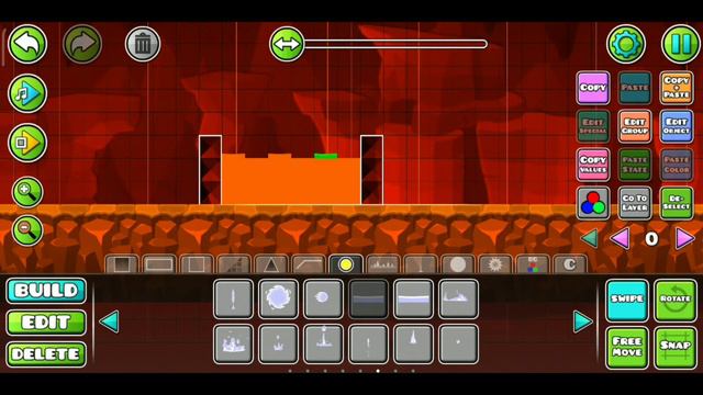 🔥 КАК СОЗДАТЬ ЛАВУ В Geometry Dash 🔥⚡-Circle смотреть онлайн