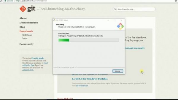 How to install github.com on computer?