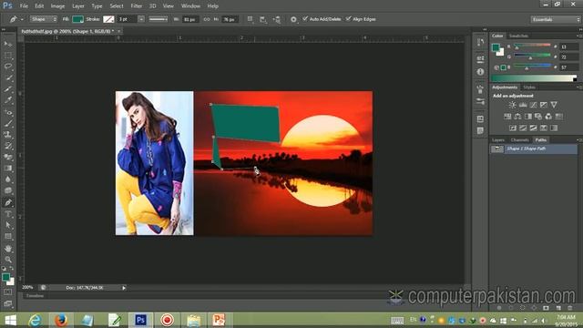 21 Path Selection Tool in Adobe Photoshop 2023 in Hindi || SaQib Designer смотреть онлайн